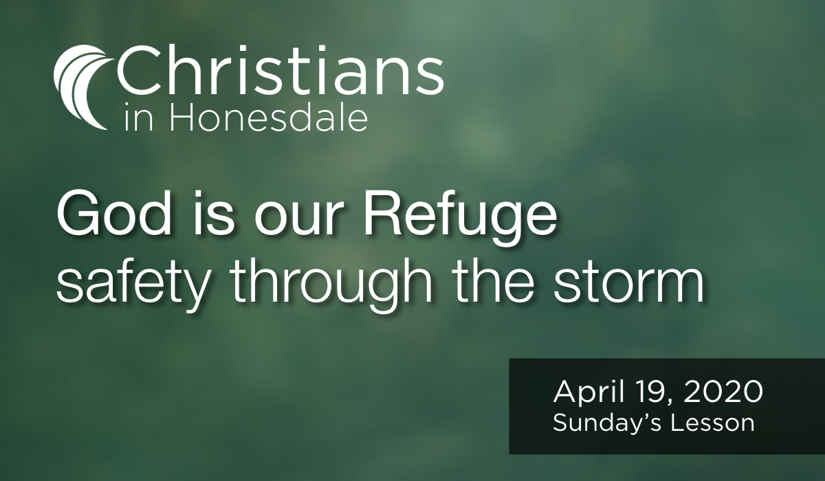 God is our Refuge: safety through the storm